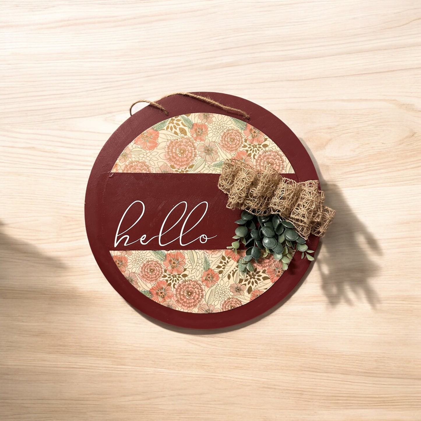 Hand-crafted Wooden Welcome Signs